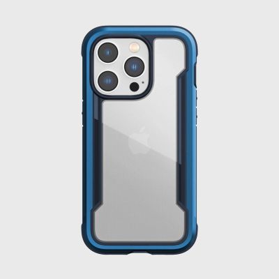 2. Raptic X-Doria Shield Case etui iPhone 14 Pro pancerny pokrowiec niebieski