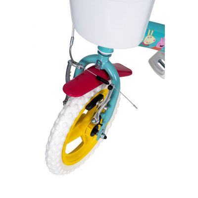 4. Rower dziecięcy 12" Świnka Peppa zielony 1198