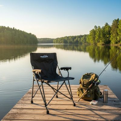 23. KRZESŁO TURYSTYCZNE SKŁADANE DELUXE REDCLIFFS