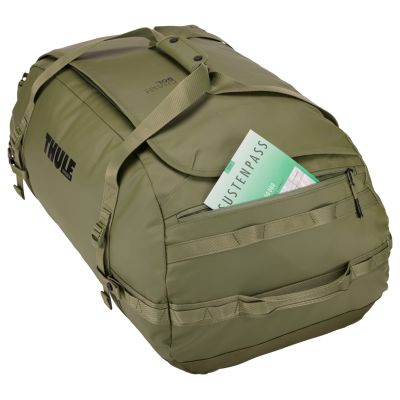 8. Thule Chasm TDSD304 Olivine sportowa torba 90 l Poliester Oliwkowy