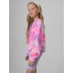 5. Bluza dresowa loose bez kaptura dziewczęca 4F 4FJRSS26TSWSF2935-90A