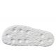 5. Klapki damskie/męskie adidas Adilette 22  Crystal White z wygodną profilowaną podeszwą białe (HQ4672)