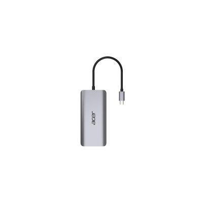 5. Acer 12-in-1 Type-C Dongle Przewodowa USB 3.2 Gen 1 (3.1 Gen 1) Type-C Srebrny