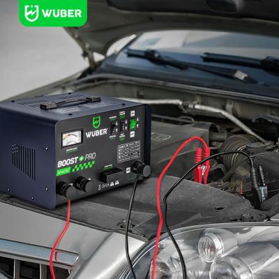 8. Prostownik akumulatorowy z rozruchem 40A 12V/24V W14005 WUBER