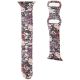 3. Pasek Hello Kitty Silicone Tags Graffiti na Apple Watch 38/40/41mm - różowy