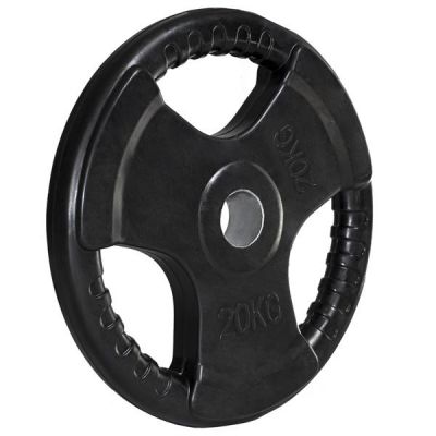 19. Talerz olimpijski ogumowany 20 kg HMS TOK20 
