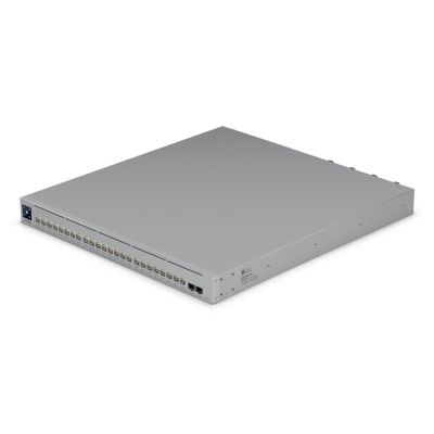 6. Ubiquiti UniFi ECS-24-POE przełącznik sieciowy Zarządzany L2/L3 10G Ethernet (100/1000/10000) Obsługa PoE 1U Szary
