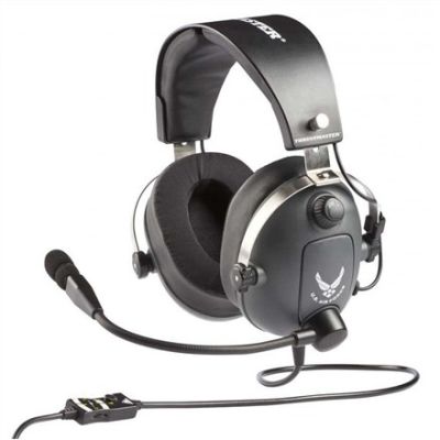 10. Thrustmaster T.Flight U.S. Air Force Edition Zestaw słuchawkowy Przewodowa Opaska na głowę Gaming Czarny