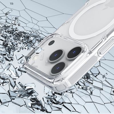 12. Etui Nillkin Nature TPU Pro kompatybilne z MagSafe na iPhone 17 Pro - białe