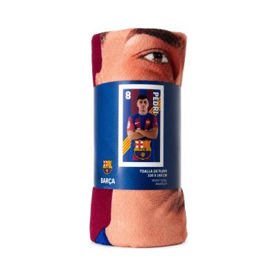 11. FC Barcelona ręcznik plażowy Pedri mikrofibra 70X140 120010
