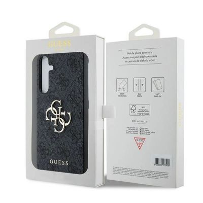 8. Etui Guess 4G Big Metal Logo na Samsung Galaxy A35 - czarne