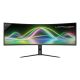 11. LC-Power 49" LC-M49QCK Zakrzywiony VA+DP+2xHDMI - Płaski panel (TFT/LCD) - 124.5 cm [Klasa energetyczna F]