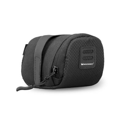 15. Wozinsky mała torba rowerowa pod siodełko 0,6 l czarny (WBB8BK black)