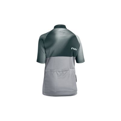 2. Koszulka rowerowa NORTHWAVE Force Evo Junior Jersey S/s szara
