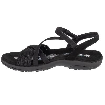2. Skechers Reggae Slim - Summer Heat Sandals 163116-BBK Czarne 35