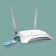 7. TP-Link TL-MR3420 router bezprzewodowy Fast Ethernet Jedna częstotliwości (2,4 GHz) Czarny, Biały
