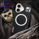 16. Etui Nimmy Glasses Cool nag MagSafe na iPhone 16 - czarne