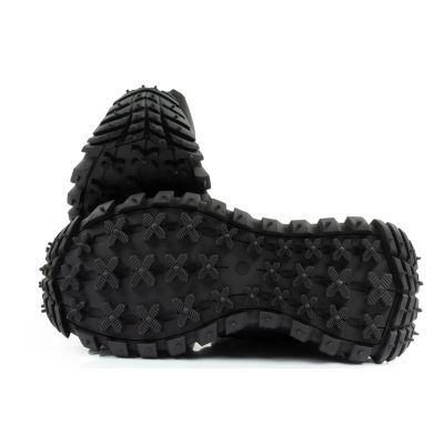 9. Lee Cooper buty sportowe damskie zimowe trekkingowe ocieplane czarne skóra naturalna