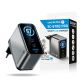 10. EVERACTIVE ŁADOWARKA SIECIOWA GAN 1 X USB, 2 X USB-C QUICK CHARGE 4+ 67W CZARNA SC-670Q