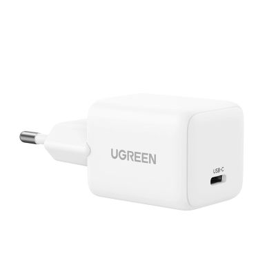 2. Ładowarka sieciowa Ugreen Nexode N Series X512 20W GaN 1x USB-C - biała