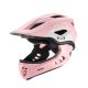 Kask rowerowy Rockbros TT-32001 Rabbit dziecięcy z odpinaną szczęką rozmiar S (48-52) - różowy