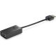 Przejściówka HP HDMI to VGA Cable Adapter czarna X1B84AA