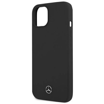 6. Etui Mercedes Silicone Line na iPhone 13 mini - czarne