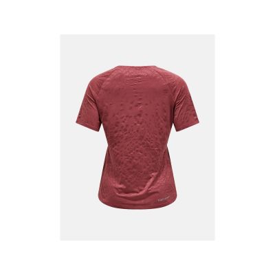 3. Koszulka damska PEAK PERFORMANCE W Discover T-Shirt kolor czerwony