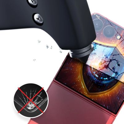 4. Prywatyzująca matowa folia 3mk Silky Matt Privacy™ na Samsung Galaxy Z Flip 7