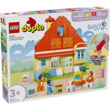 LEGO DUPLO Bluey 10459 Dom rodzinny Blue z grą pamięciową