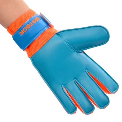 90. Rękawice bramkarskie Meteor Catch Blue 03806-03812