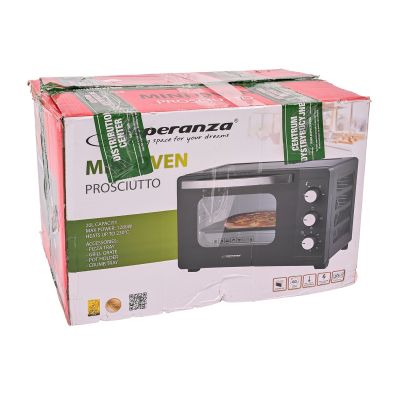 27. ESPERANZA MINI PIEKARNIK PROSCIUTTO 20L 1280W EKO008N