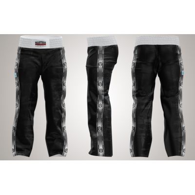 7. Spodnie do kickboxingu MASTERS SKBP-M (WAKO APPROVED)