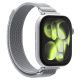 2. Pasek Spigen WBM4 na Apple Watch (40 / 41 / 42 mm) - srebrny