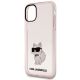 6. Etui Karl Lagerfeld Ikonik Choupette na iPhone 11 / Xr - różowe