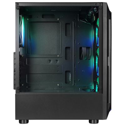 4. RAMPAGE OBUDOWA PC Z OKNEM SHIVA 4X WENTYLATOR 120MM RAINBOW BLACK