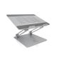 Podstawka pod laptopa ICY BOX IB-NH300 Srebrny Aluminium Silikon 43.2 cm (17") 3 kg 15 cm
