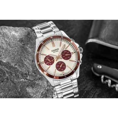 5. Zegarek Męski CASIO MTP-1374D-5A2 + BOX