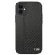 3. Etui BMW M Collection PU Carbon Stripe na iPhone 12 mini - czarne