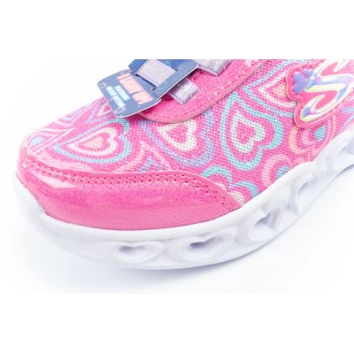 6. Skechers S Lighs-Heart buty dla dziewczynki sportowe wygodne LED
