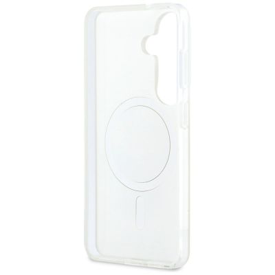 6. Etui Karl Lagerfeld IML Peekaboo Karl&Choupette MagSafe na Samsung Galaxy S26 - przezroczyste