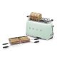 2. Toster SMEG model TSF02PGEU kolor pastelgreen