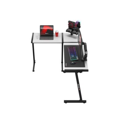 21. Biurko gamingowe Huzaro Hero 6.0 White
