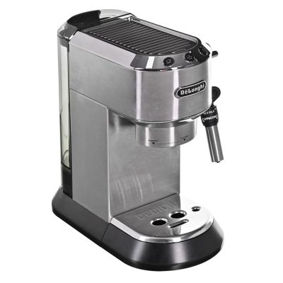 34. Ekspres kolbowy DeLonghi Dedica Style EC 685.M (1350W; kolor srebrny)