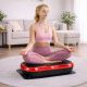 8. Extralink Moonwalk Spin Move Platofrma Wibracyjna do Cwiczen Fitness 200W czerwona