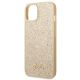 6. Etui Guess Glitter Script na iPhone 14 Plus - złote