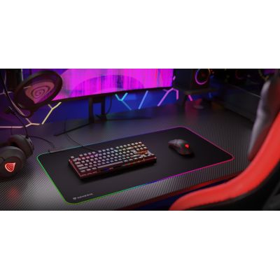 5. GENESIS Boron 500 XXL RGB Podkładka dla graczy Czarny