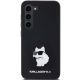 3. Etui Karl Lagerfeld Silicone Choupette Metal Pin na Samsung Galaxy S23 - czarne