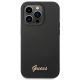 3. Etui Guess Silicone Vintage Gold Logo na iPhone 14 Pro Max - czarne