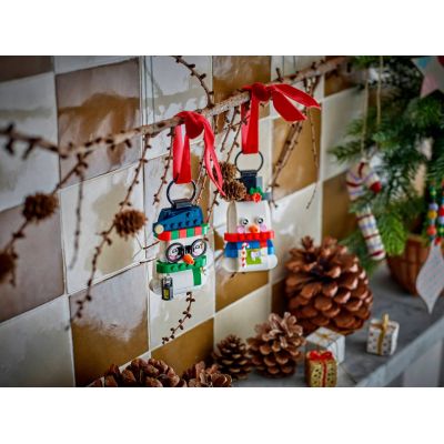 7. LEGO Inne 40812 - Ozdoby z bałwankami